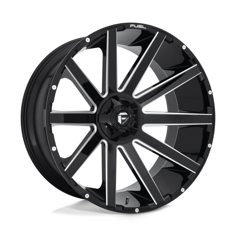 FUEL D615 26X12 6X135/5.5 GL-BLK-MIL -44MM