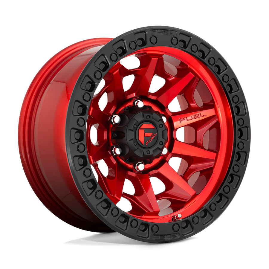 FUEL D695 17X9 6X5.5 GL-RED-BBR -12MM