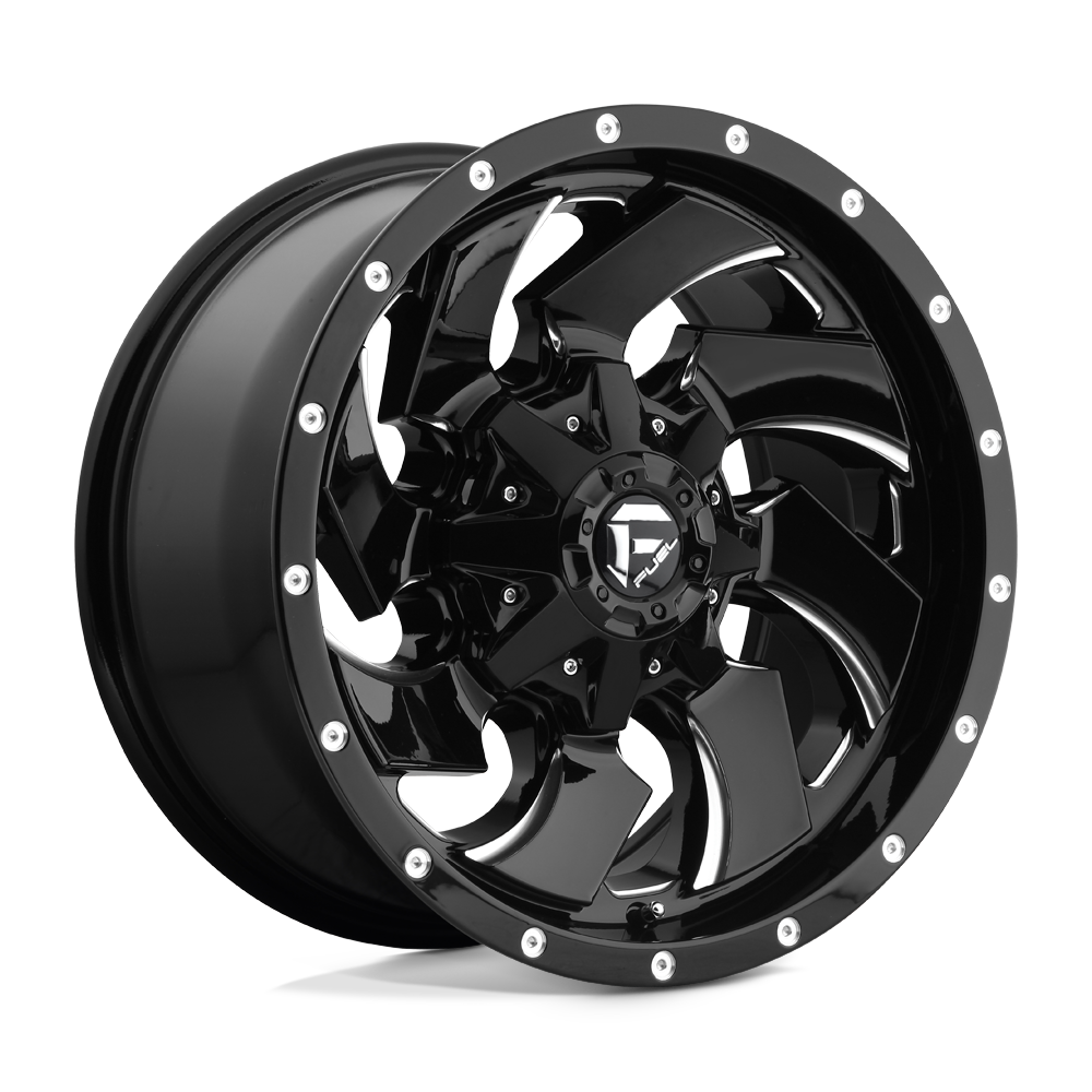 FUEL D574 20X10 8X6.5 GL-BLK-MIL -18MM