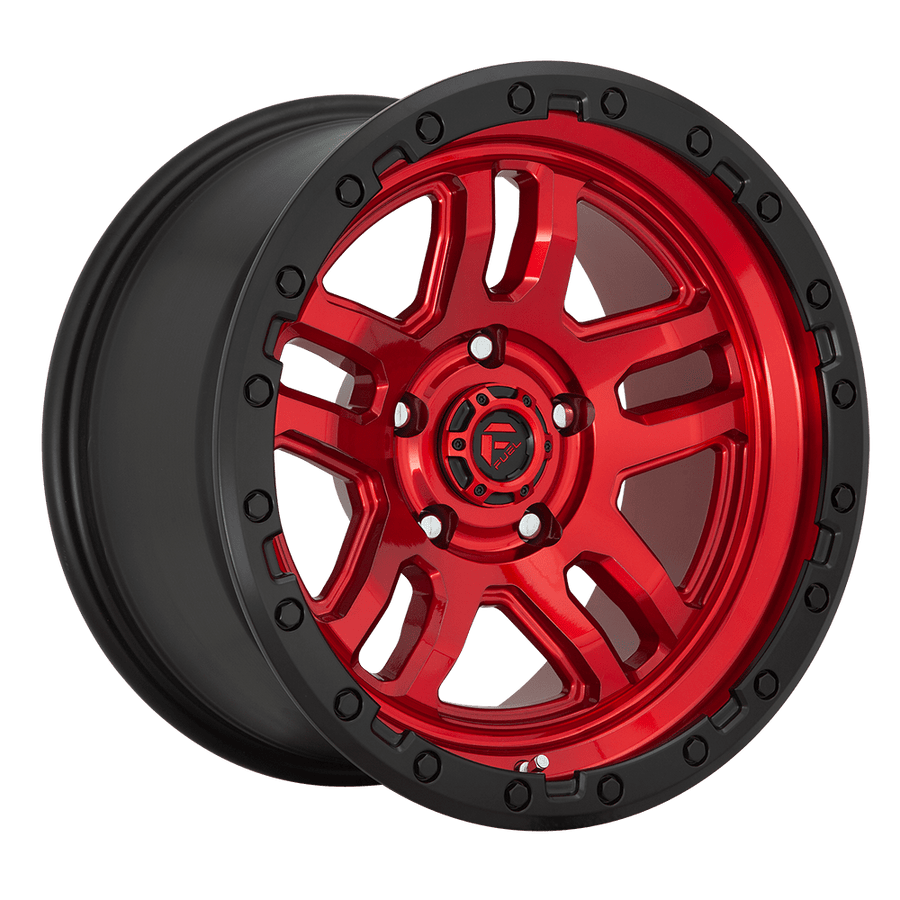 FUEL D732 17X9 6X4.5 GL-RED-BBR 01MM