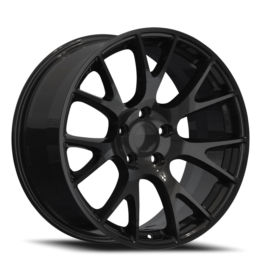 REP DG05 20X11 5X115 +27 71.6 (HellCat)  Satin Black