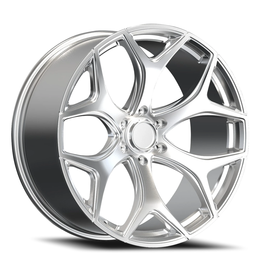 Replica F01 22X10 6X135 +25 87.1 Chrome