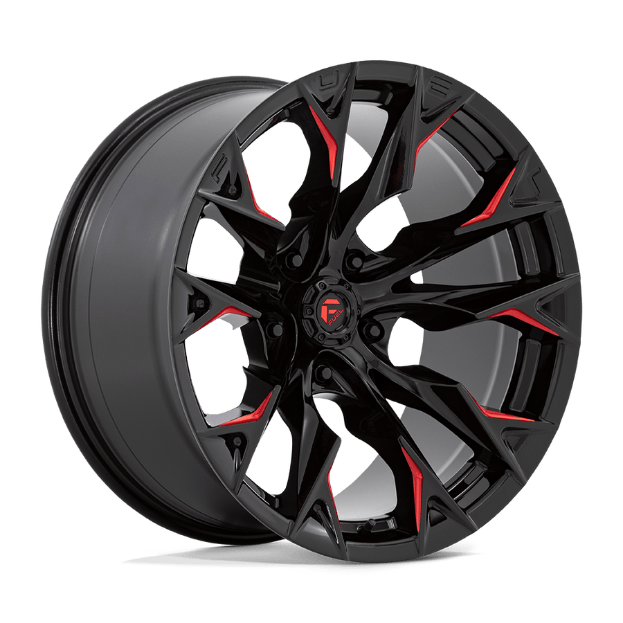 FUEL D823 20X10 5X5.5 G-BLK MILL C-RED -18MM