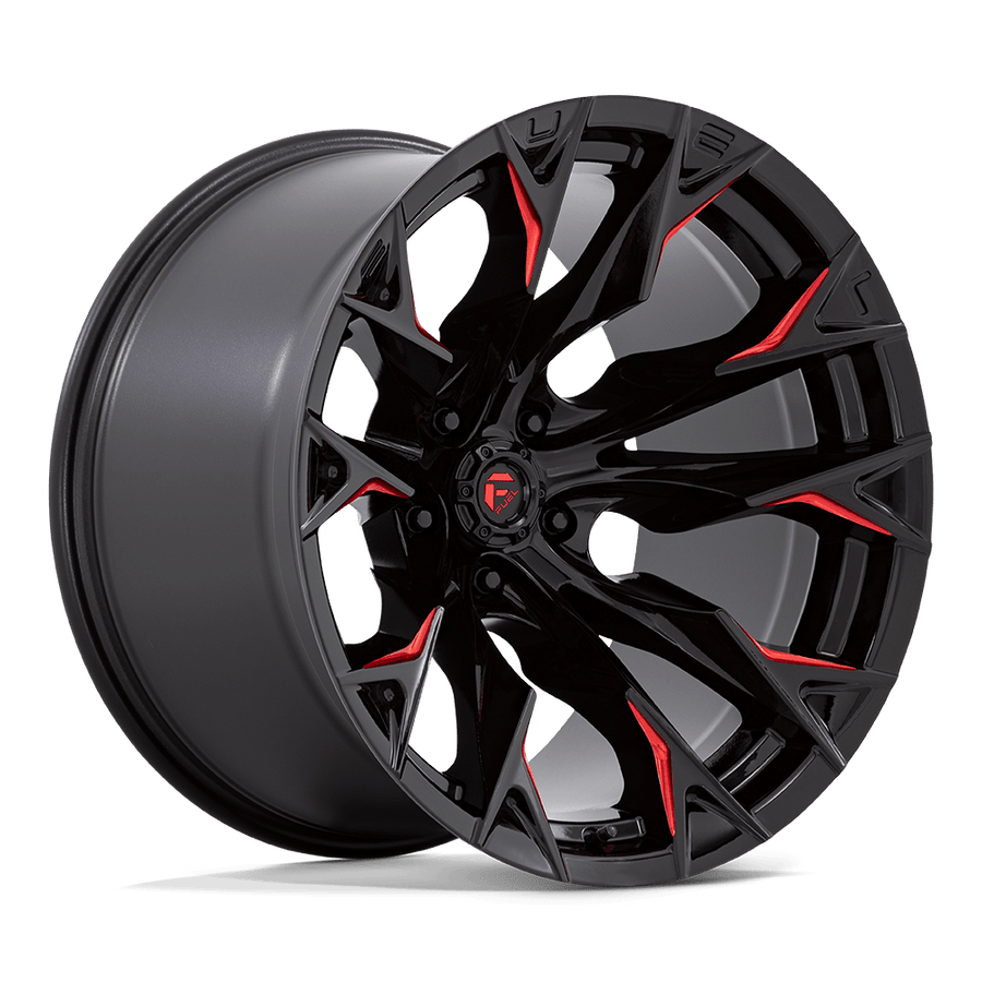 FUEL D823 20X12 5X5.0 G-BLK MILL C-RED -44MM