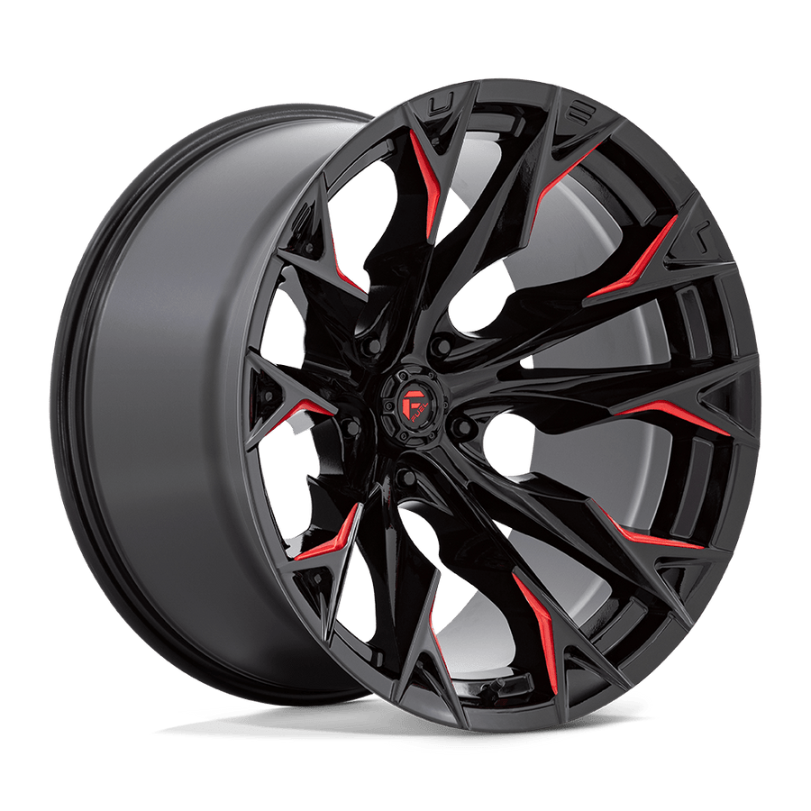 FUEL D823 22X12 5X5.0 G-BLK MILL C-RED -44MM