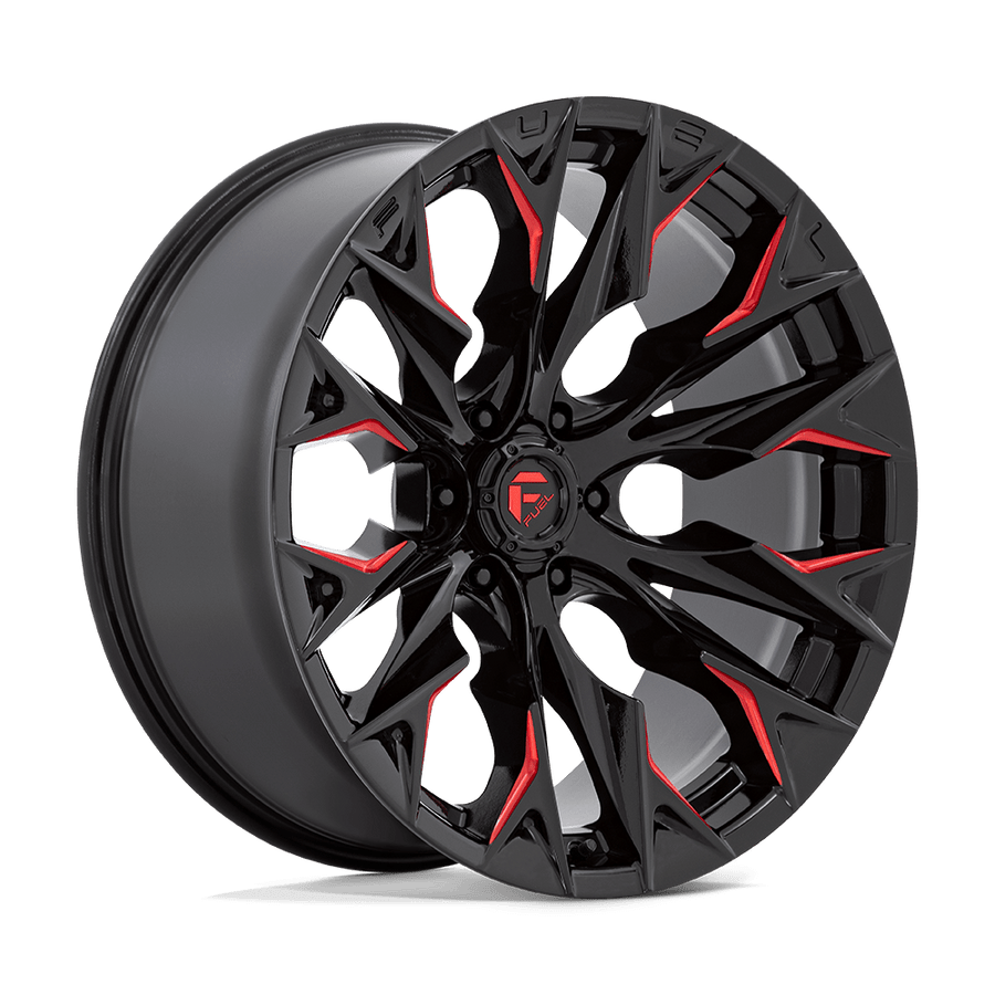 FUEL D823 22X10 6X135 G-BLK MILL C-RED -18MM