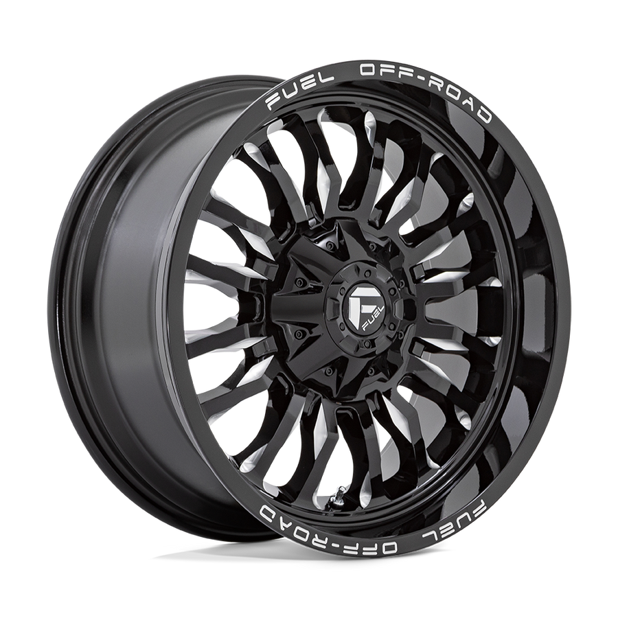 FUEL D795 20X9 8X6.5 G-BLK-MILL 01MM