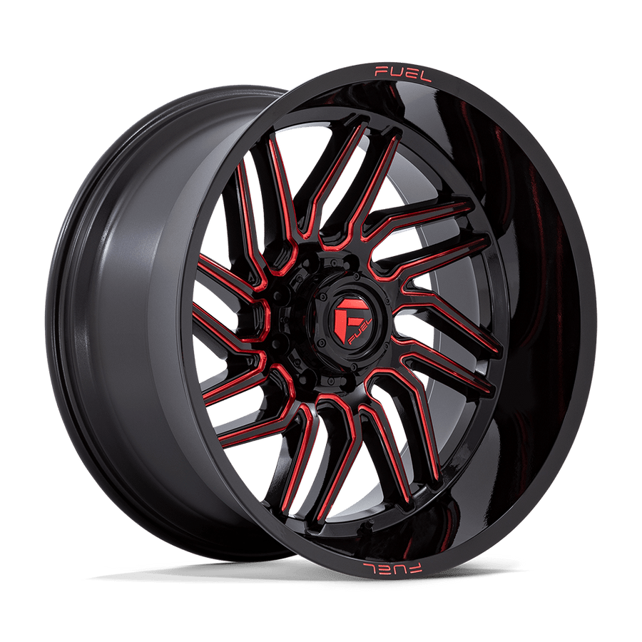 FUEL D808 24X12 8X6.5 G-BLK MILL-RT -44MM