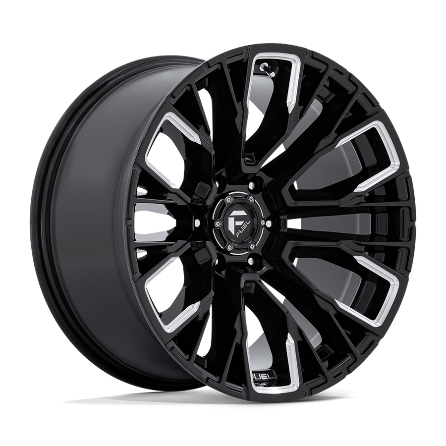 FUEL D849 20X10 6X135 G-BLK-MILL -18MM