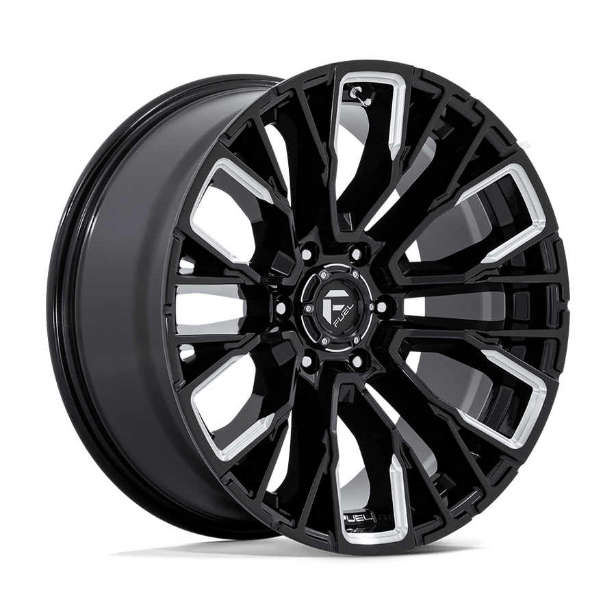 FUEL D849 20X9 6X5.5 G-BLK-MILL 1MM
