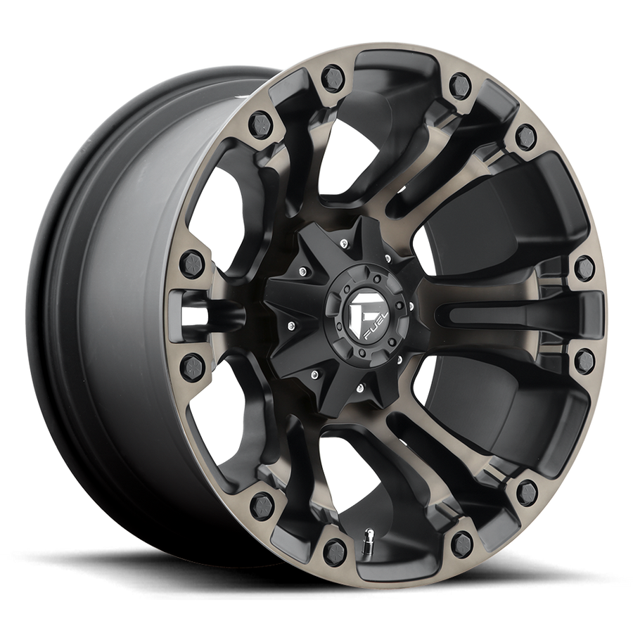 FUEL D569 17X10 5X4.5/5.0 MT-BLK-DDT -18MM