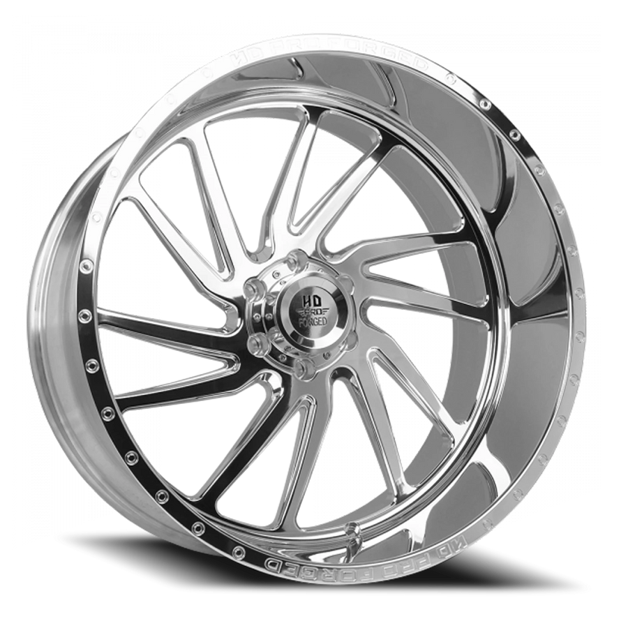 FORGED HDPRO-01 HORNET 24X14 6X139.7 -76 106.1 High Polished (Left)