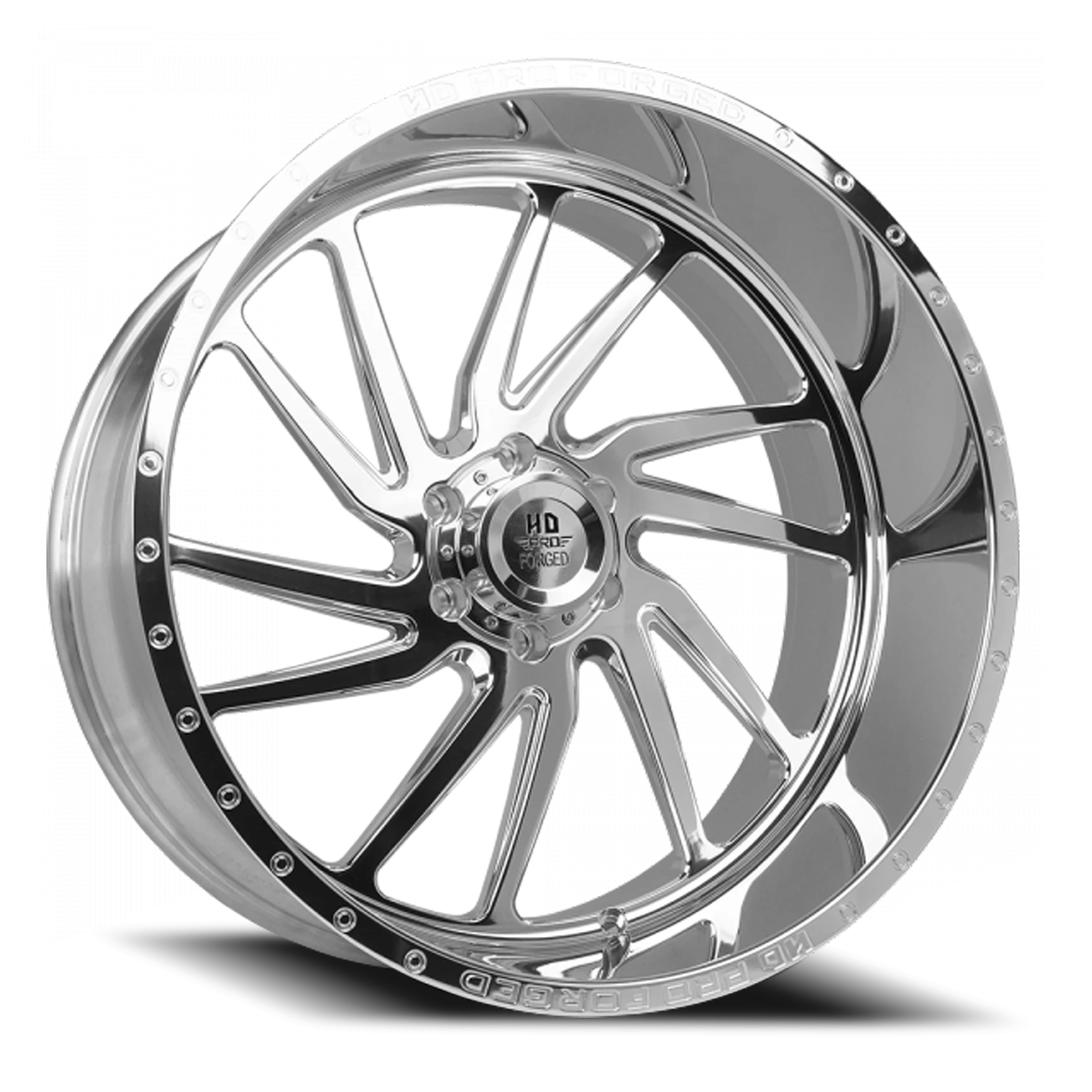 FORGED HDPRO-01 HORNET 24X14 6X139.7 -76 106.1 High Polished (Right)