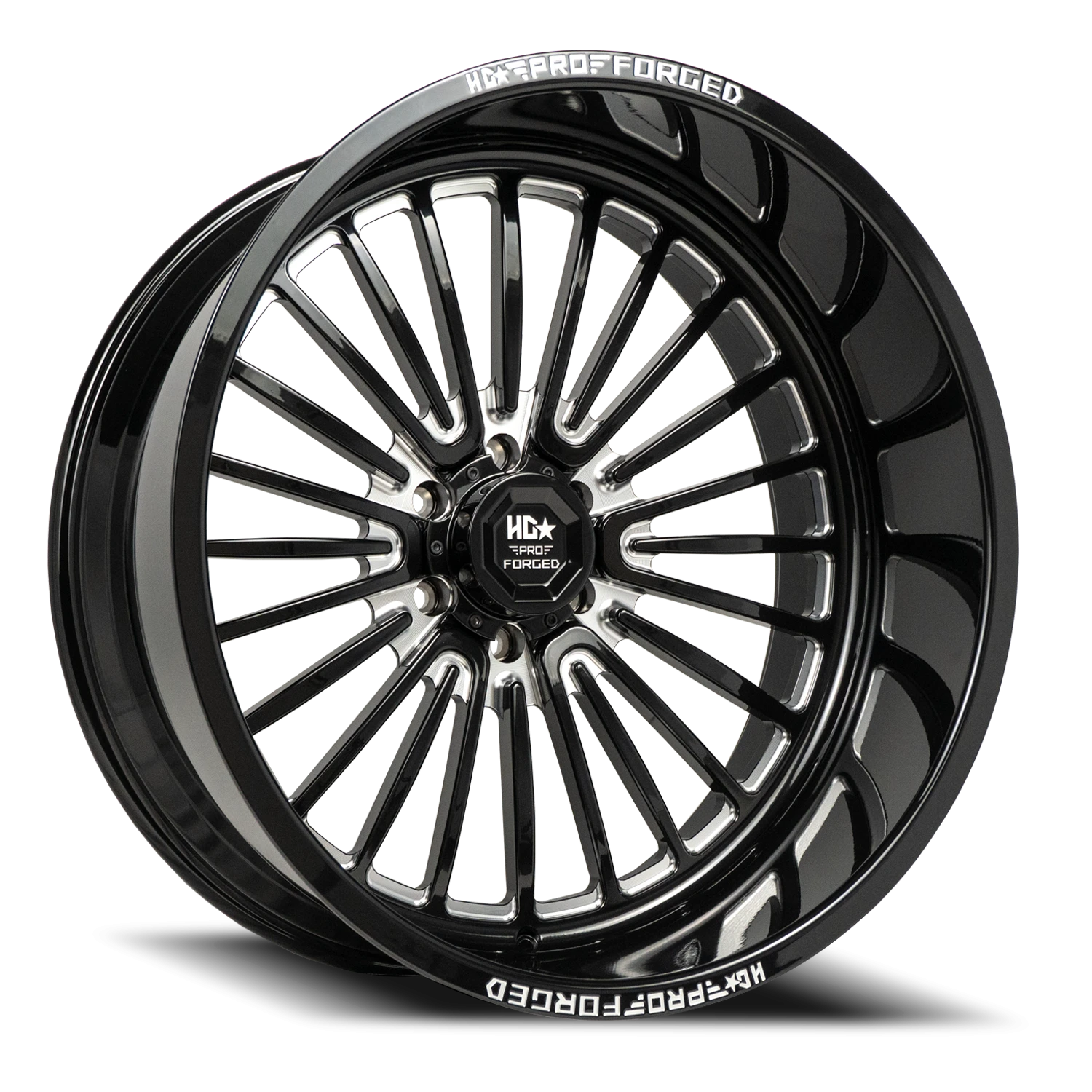 FORGED HDPRO-06 WARHOG 26X14 6X139.7 -76 106.1 Gloss Black Milled