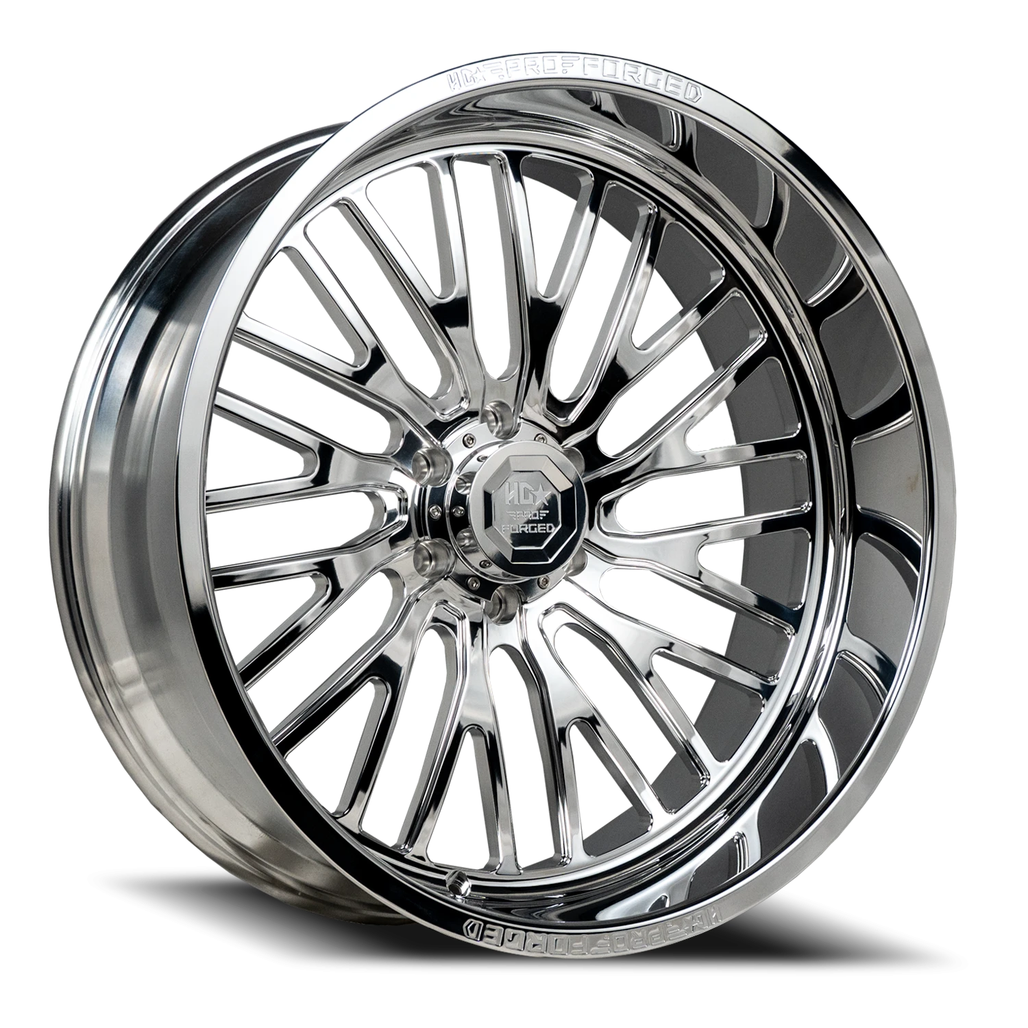 FORGED HDPRO-07 SENTRY 22X12 8X180 -44 125 High Polished (Right)