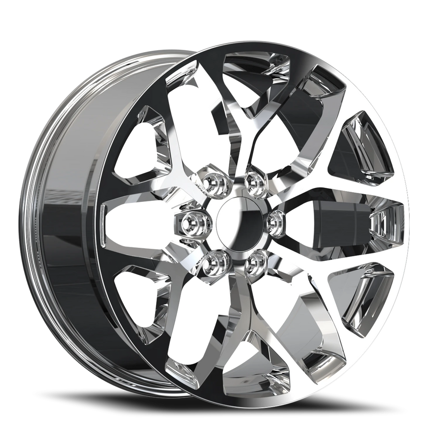 Replica G09 24X10 6X139.7 +24 78.1 Chrome
