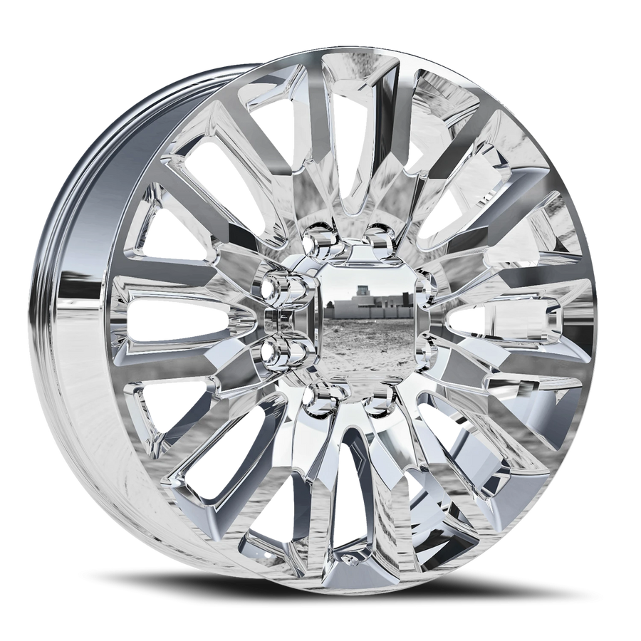 Replica G28 22X8.5 8165 +15 121.3 Chrome