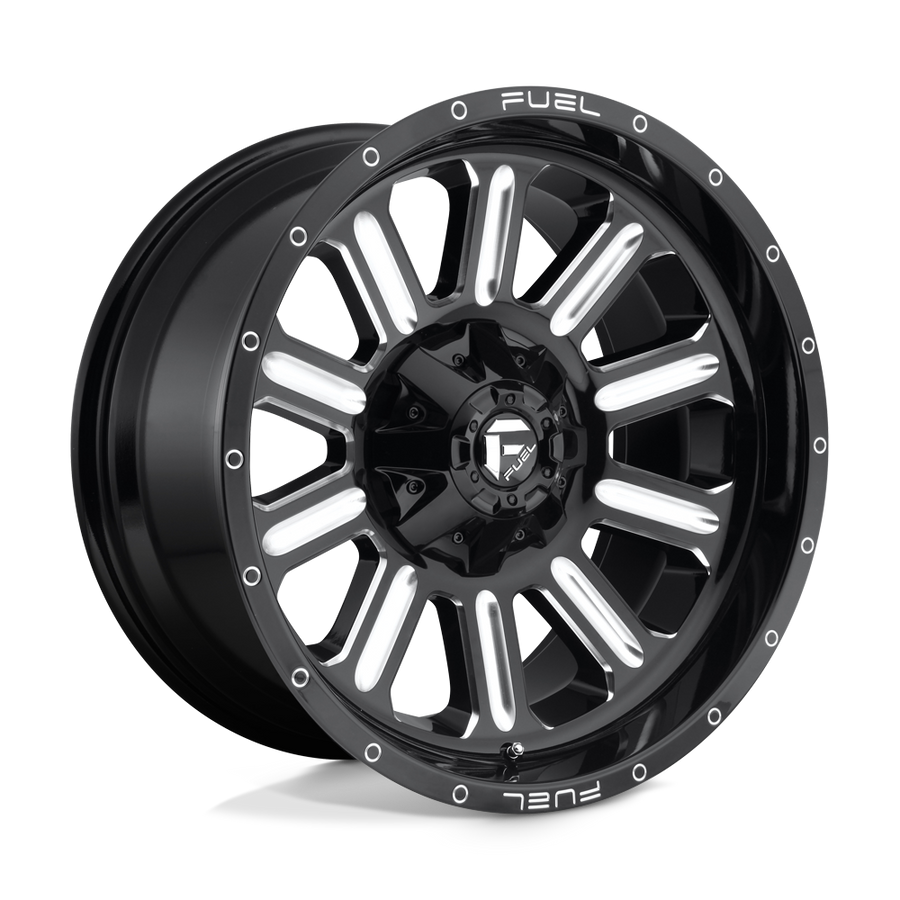 FUEL D620 20X10 8X180 GL-BLK-MIL -18MM