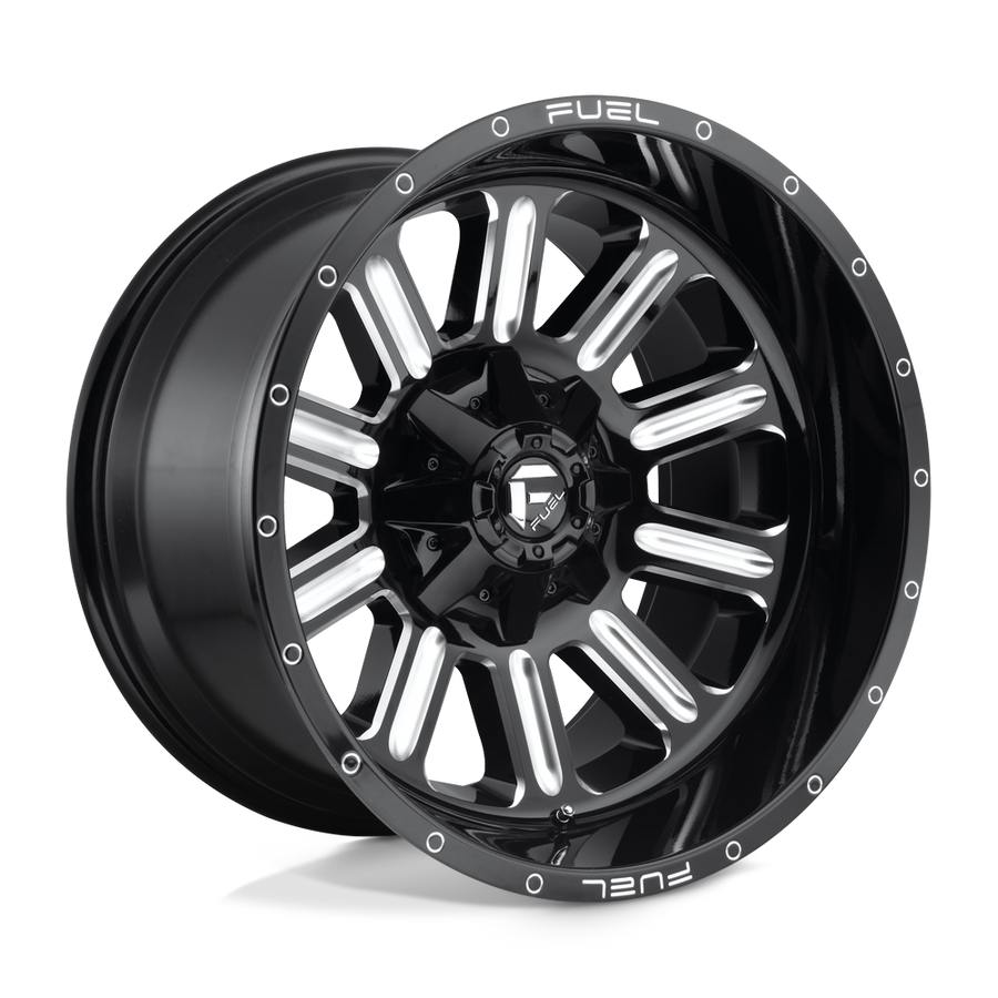 FUEL D620 20X9 8X170 GL-BLK-MIL 01MM