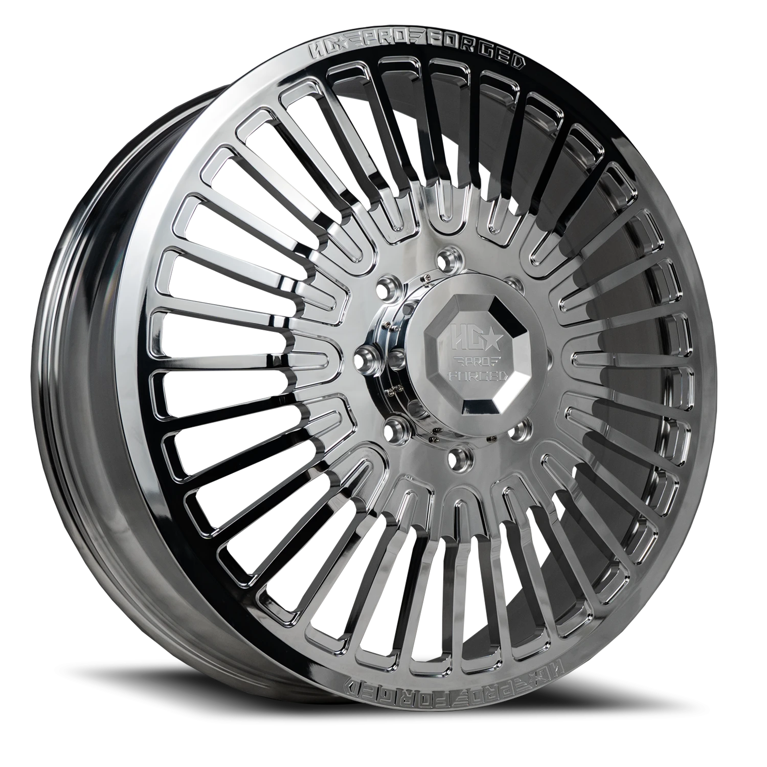 FORGED DUALLY HD06 WARHOG 24X8.25 8X210 146 154.3 Polished (Inner)