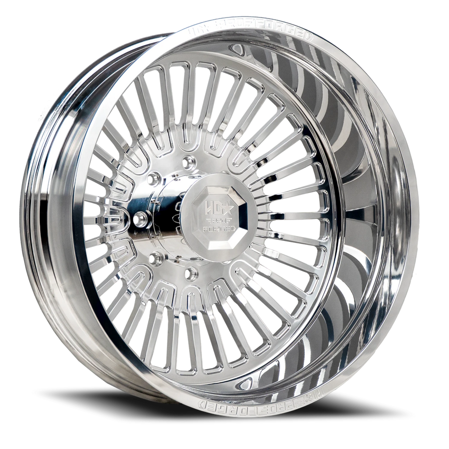 FORGED DUALLY HD06 WARHOG 26X8.25 8X165 -156 121.4 Polished (Rear)