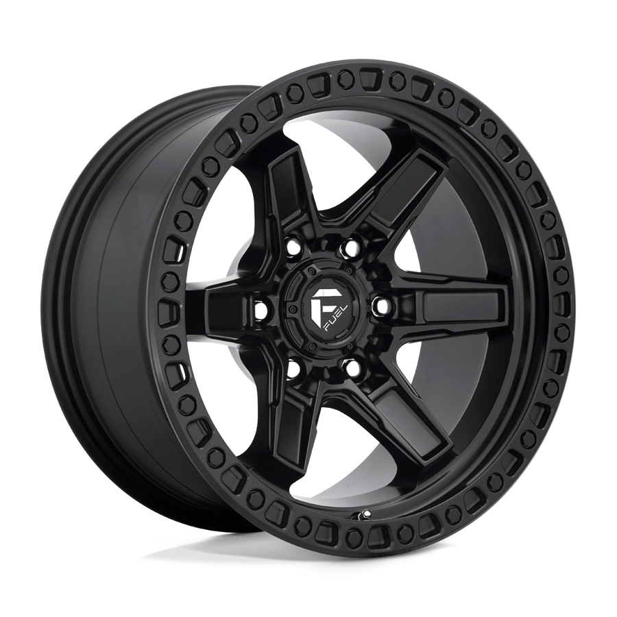 FUEL D697 17X9 6X5.5 MT-BLK -12MM