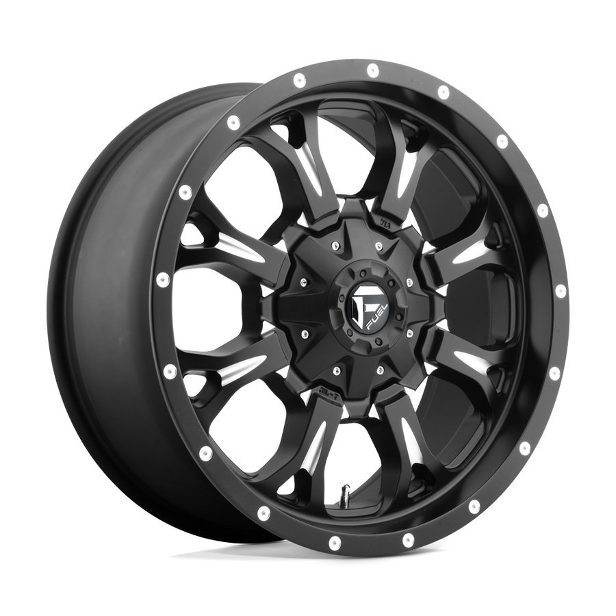 FUEL D517 20X9 6X135/5.5 MT-BLK-MIL 20MM