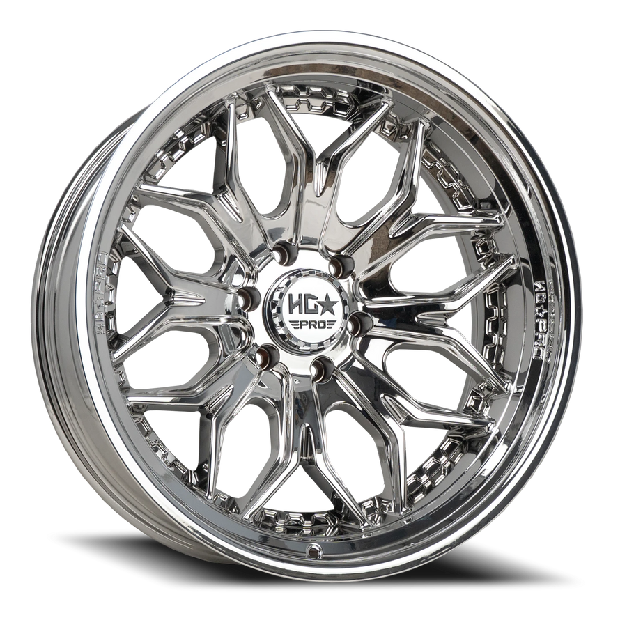 LHDPRO5  24X12 8X170 -45 125 Chrome