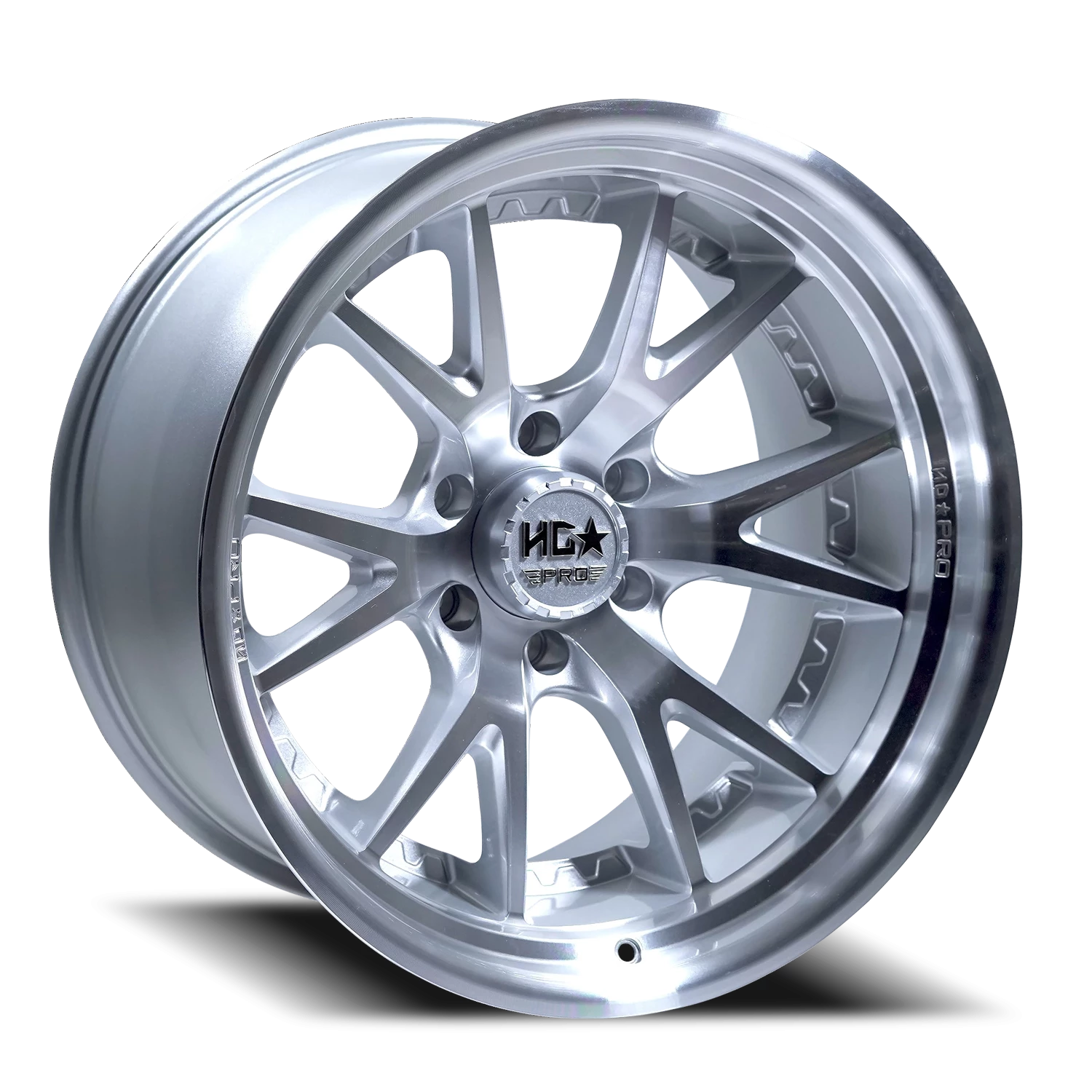 LHDPRO1  20X9 6X139.7 -2 106.1 Silver Machined
