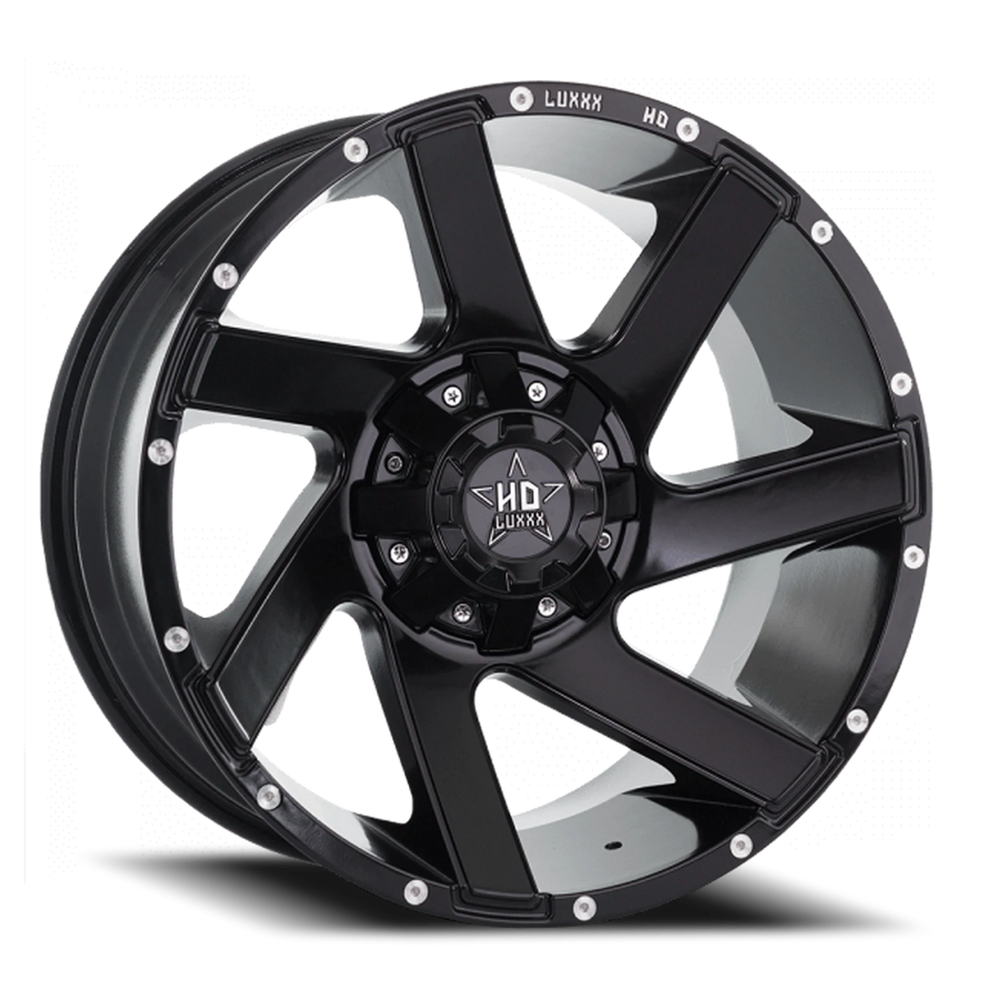 LHD11 20X10 8X165 -24 122.1 Satin Black
