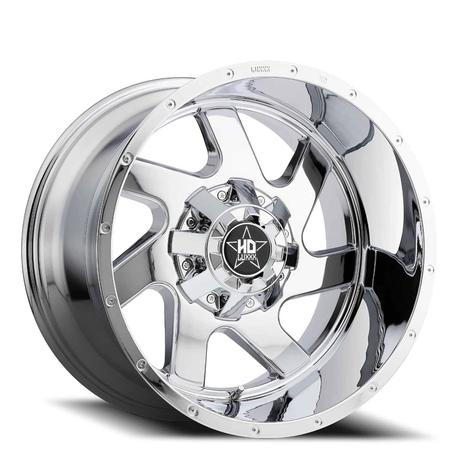 LHD1 20X10 8X165 -18 122.1 Chrome