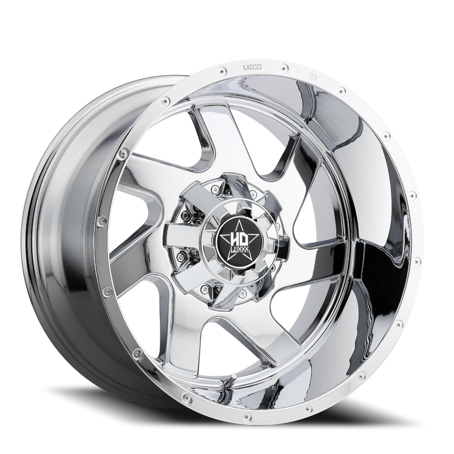 LHD1 20X10 8X165 -18 122.1 Chrome