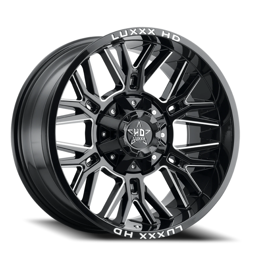 LHD25 20X10 5150/139.7 -18 110 Gloss Black Milled