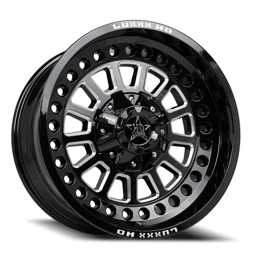 LHD33 20X9 5139.7/150 -12 110 Gloss Black Milled