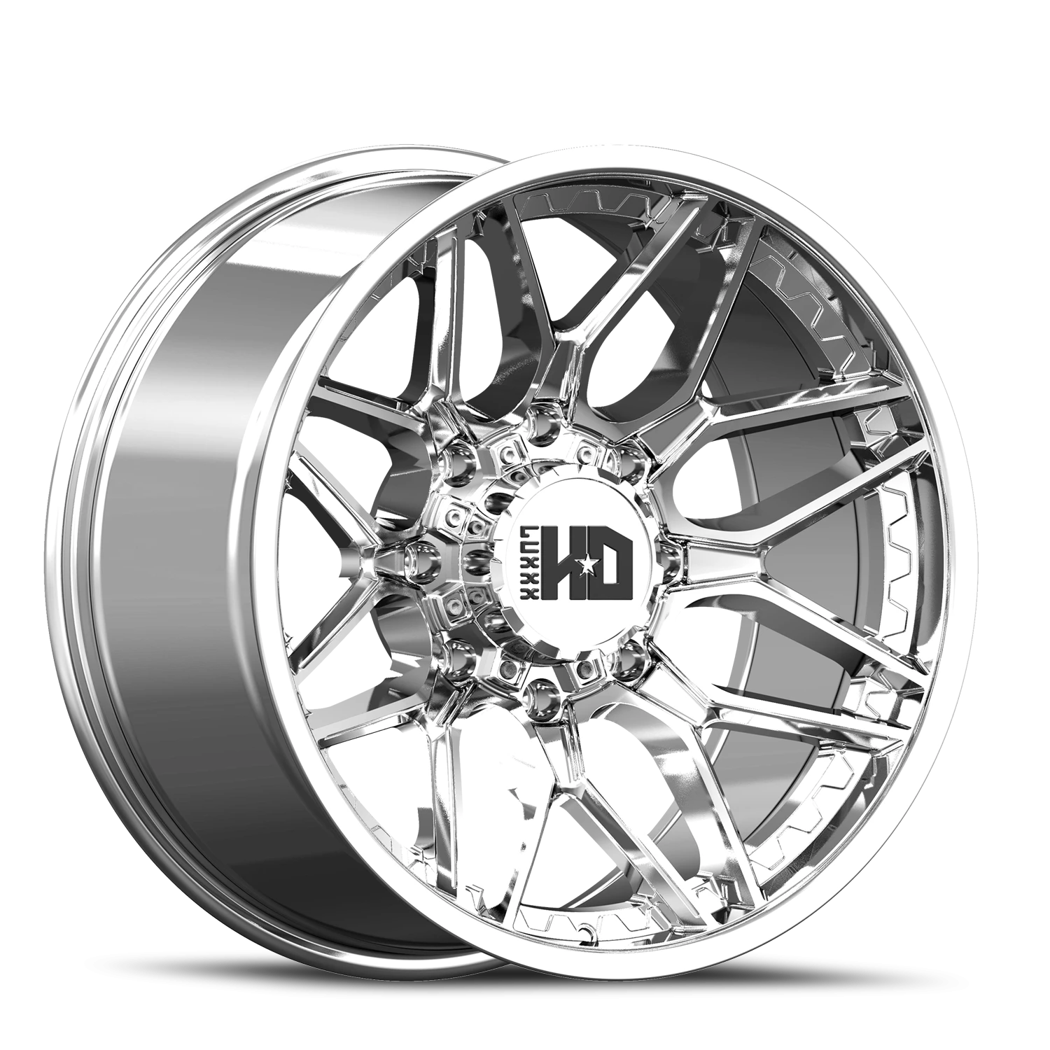 LHD36 20X10 8X165 -19 125.1 Chrome