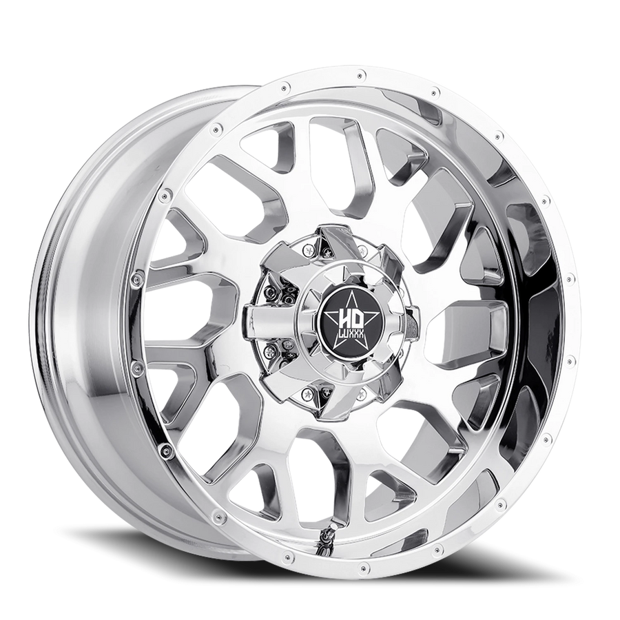 LHD8 24X14 8X165/170 -76 125 Chrome