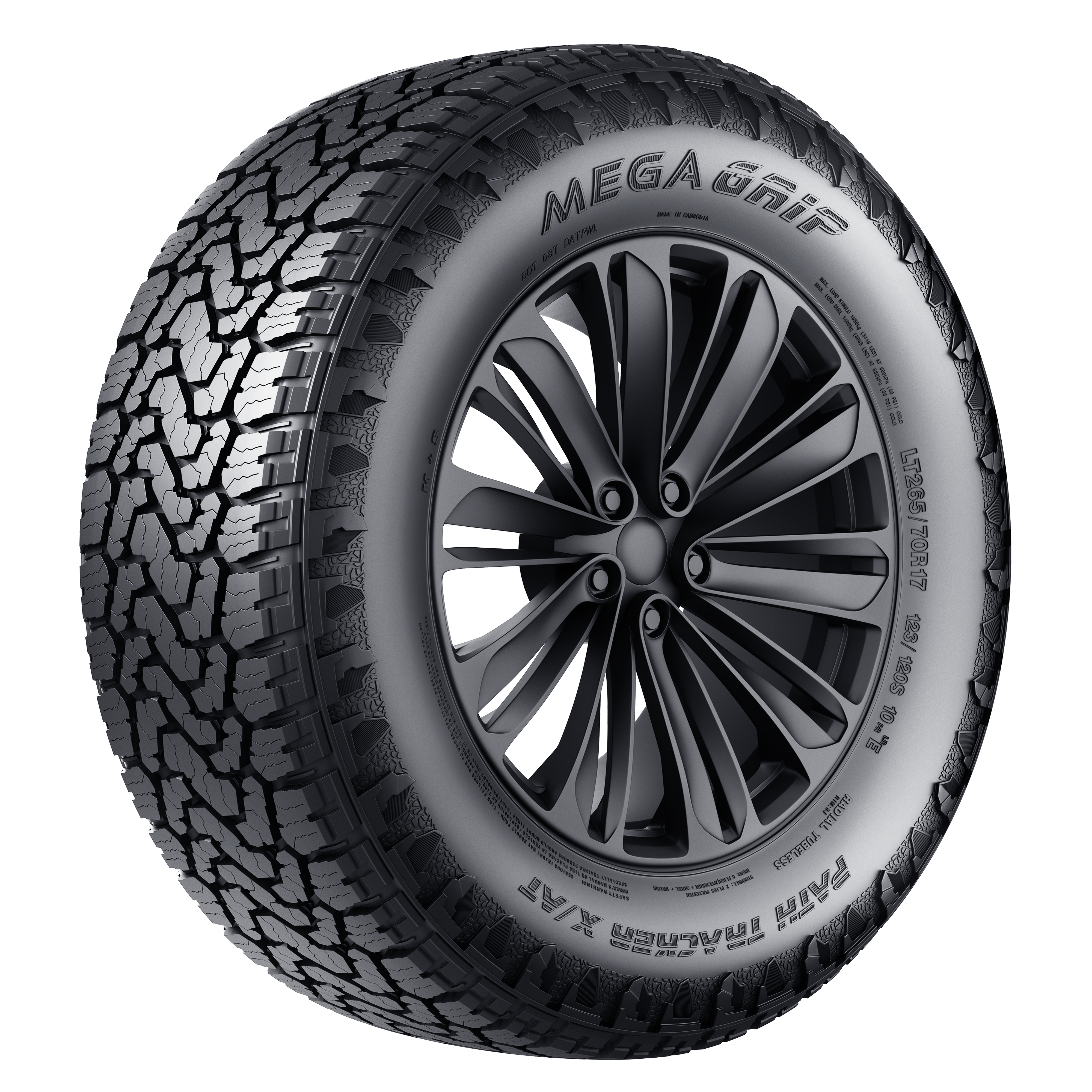 LT285/75R18 MegaGrip PATH TRACKER X/AT 129/126S 10PLY E