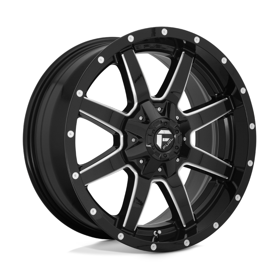 FUEL D610 20X9 5X5.5/150 GL-BLK-MIL 20MM