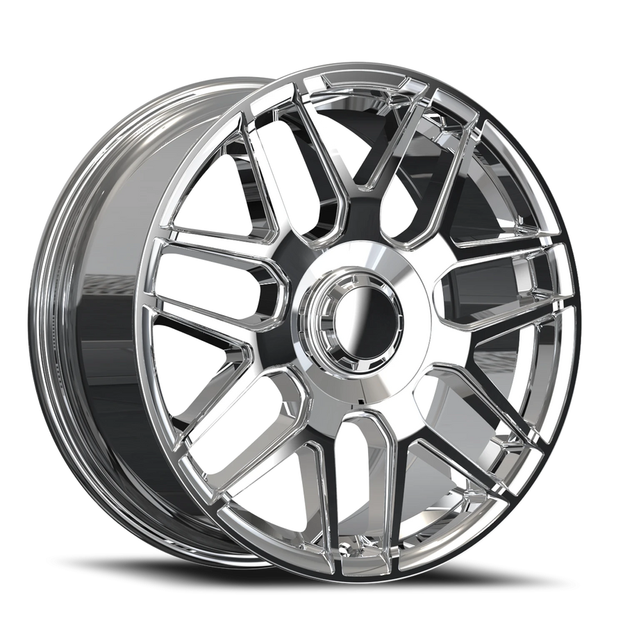 Replica MB02 22X10 5X130 +30 84.1 Chrome