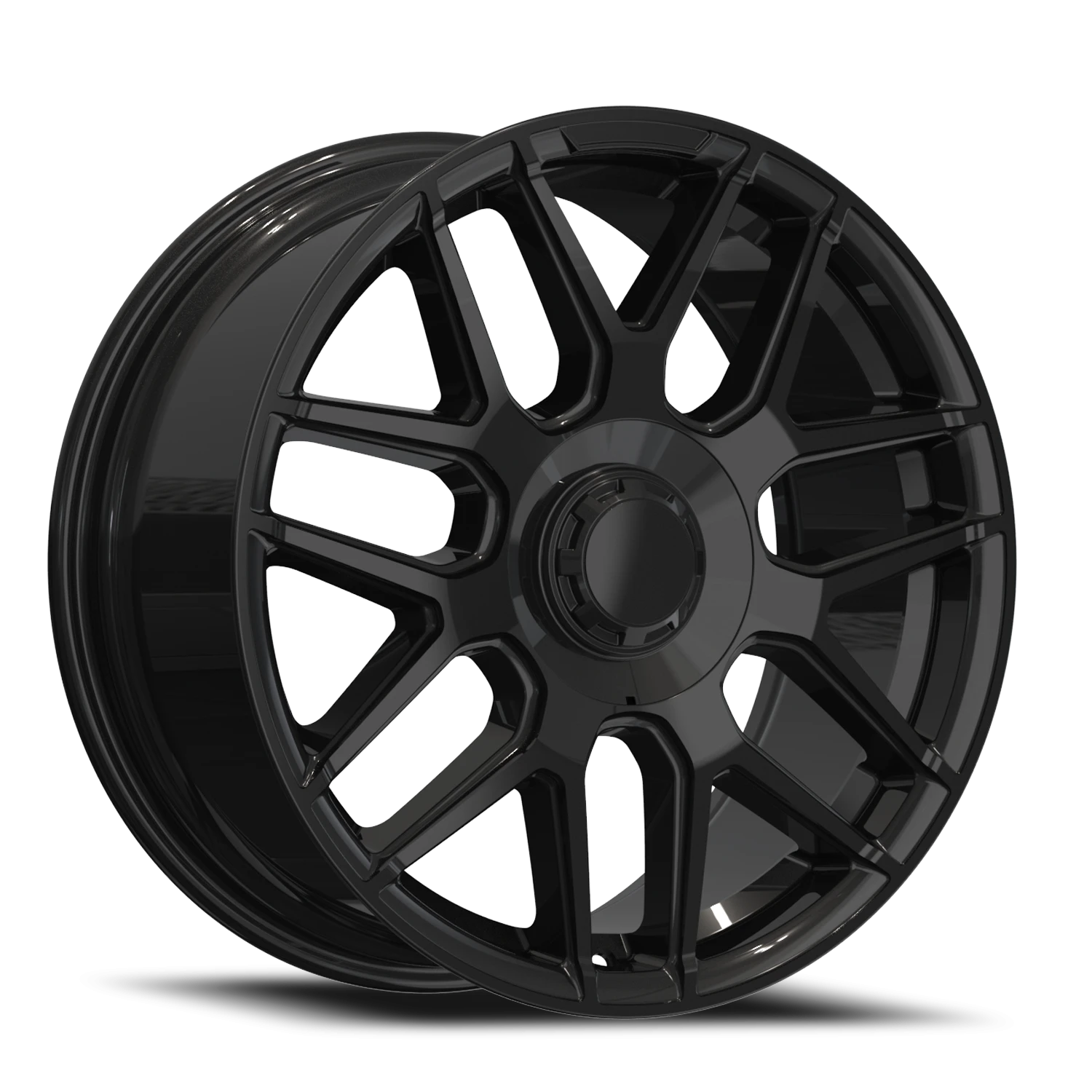 Replica MB02 19X9.5 5X112 +40 66.6 Gloss Black