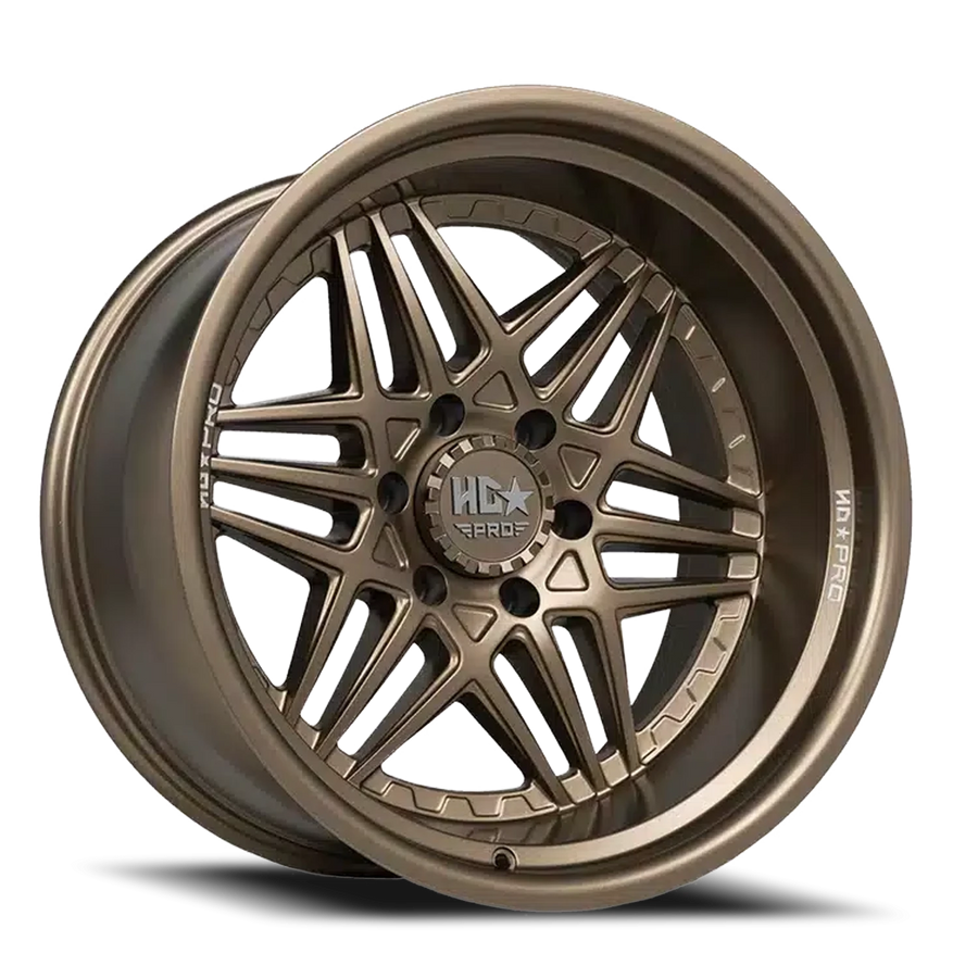 LHDPRO2 22X10 6X139.7 -20 106.1 Satin Bronze