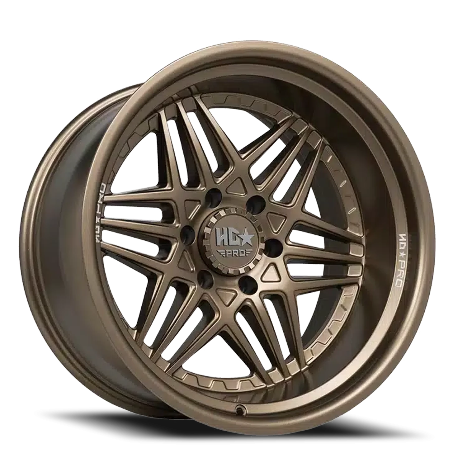 LHDPRO2 20X9 6X139.7 -12 106.1 Satin Bronze