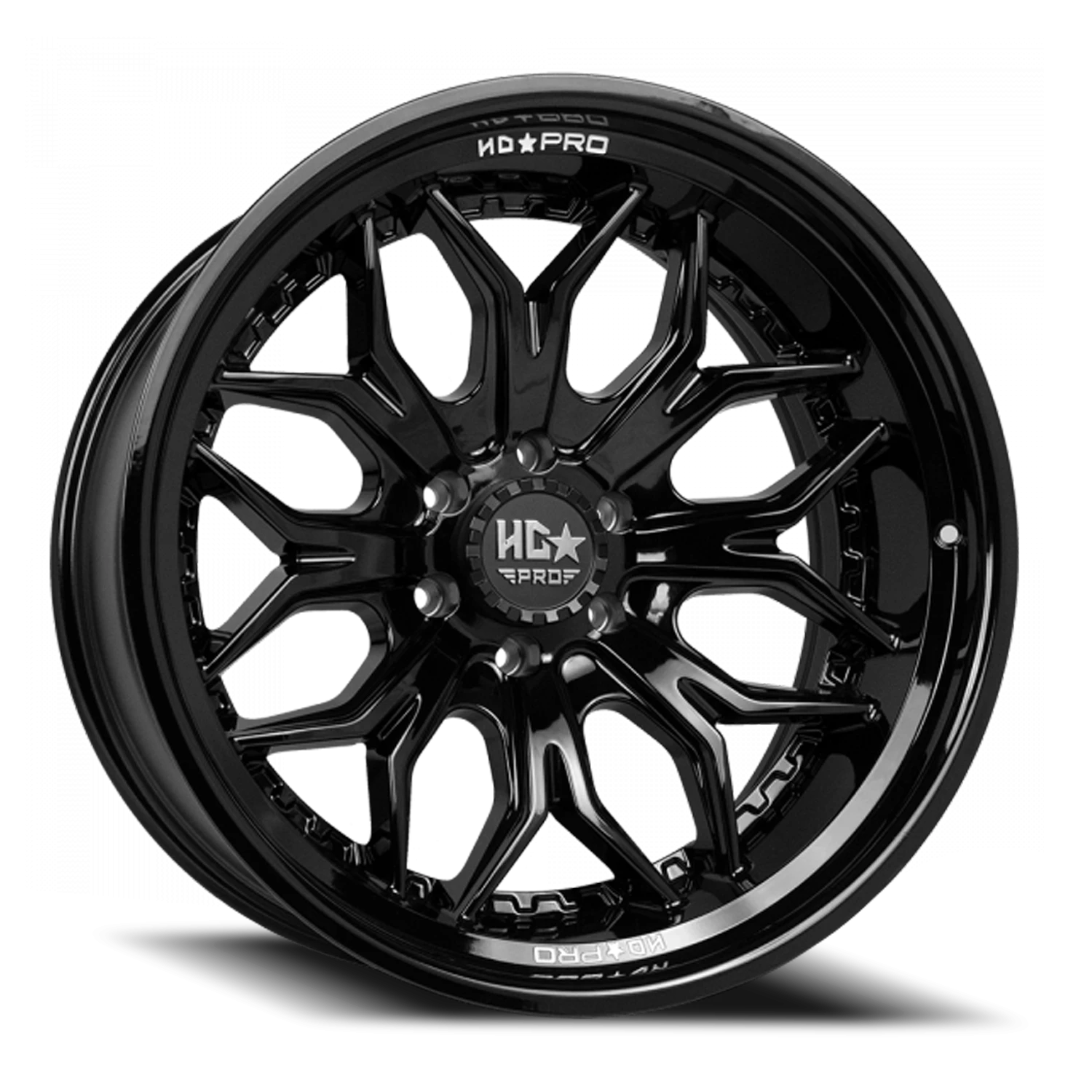 LHDPRO5  24X12 6X139.7 -45 106.1 Gloss Black