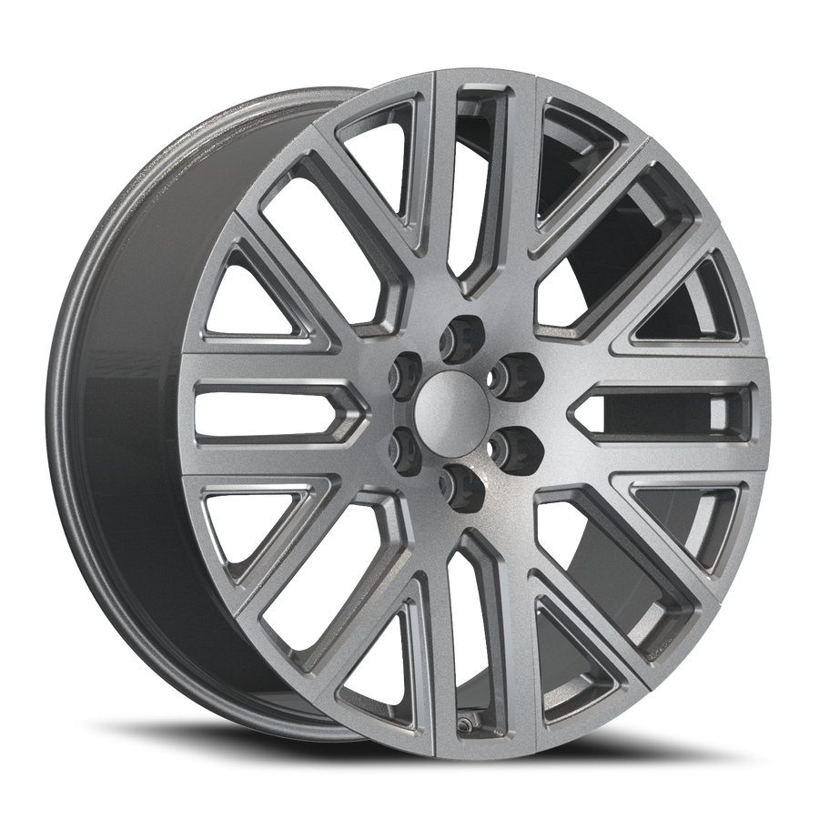 Replica G50 22X9 6X139.7 +28 78.1 Gun Metal Milled