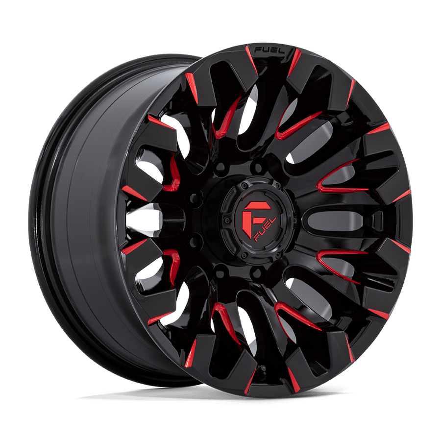FUEL D829 18X9 8X6.5 G-BLK MILL-RD 1MM