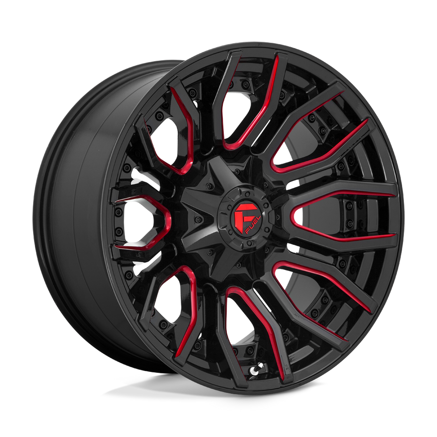 FUEL D712 20X10 8X6.5 GL-BLK-RTTC -18MM