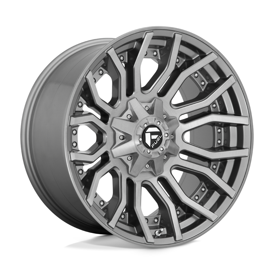 FUEL D713 20X10 8X170 BRSH-GNMTL-TTC -18MM