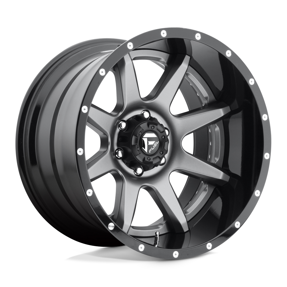 FUEL D238 22X14 5X5.0 MT-GNMTL-BL -70MM