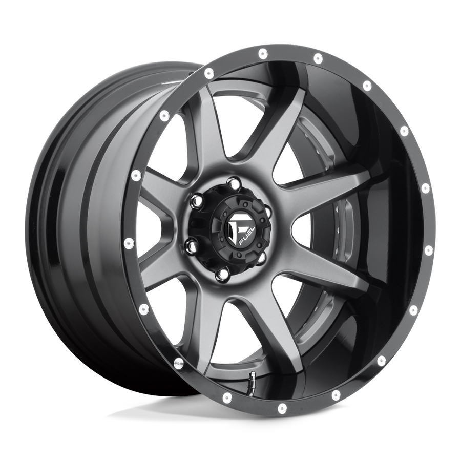 FUEL D238 22X14 5X5.0 MT-GNMTL-BL -70MM
