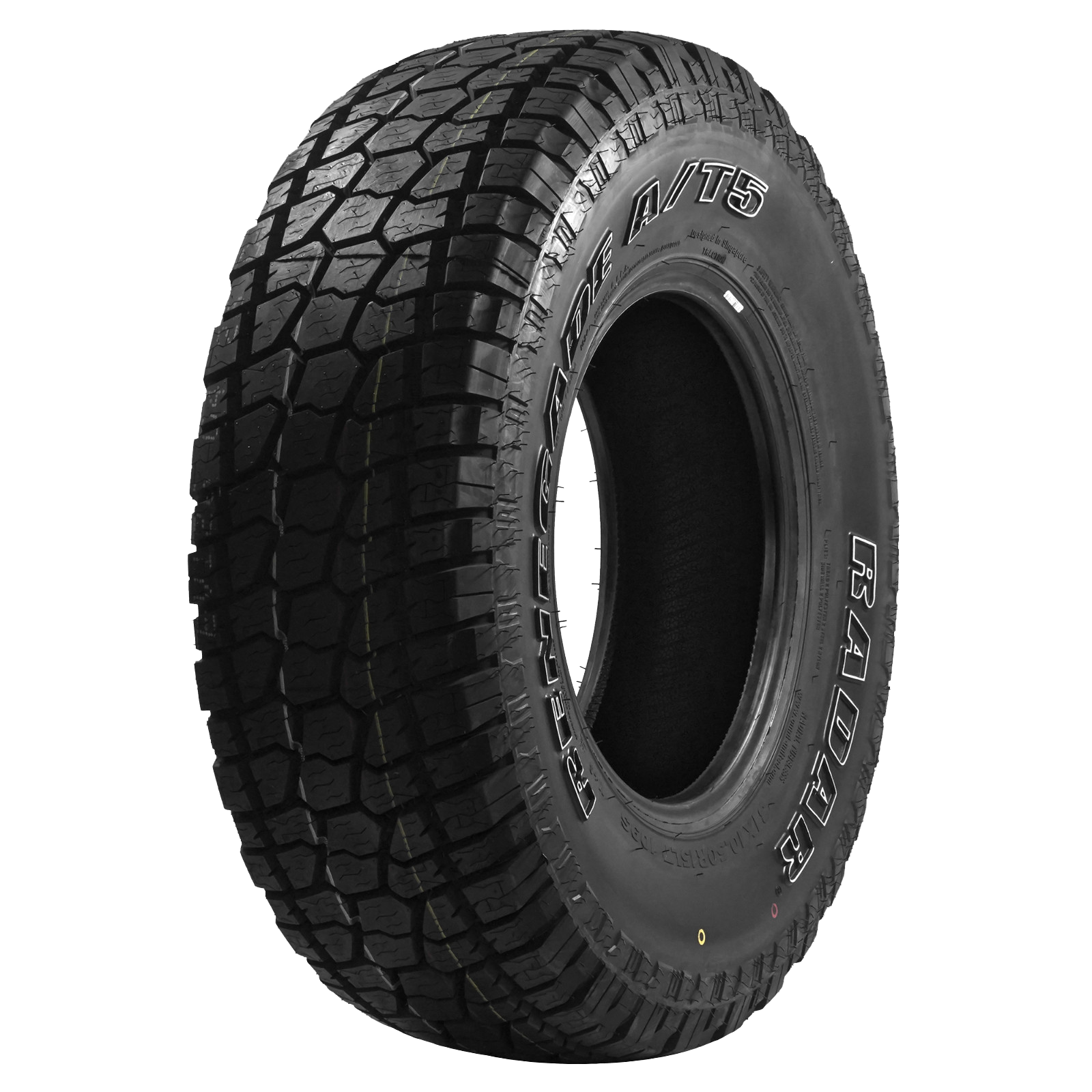 35X12.50R22LT RADAR RENEGADE A/T-5 10PLY LOAD E 117Q OWL